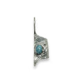 wave Pendant Larimar /SV covered ring