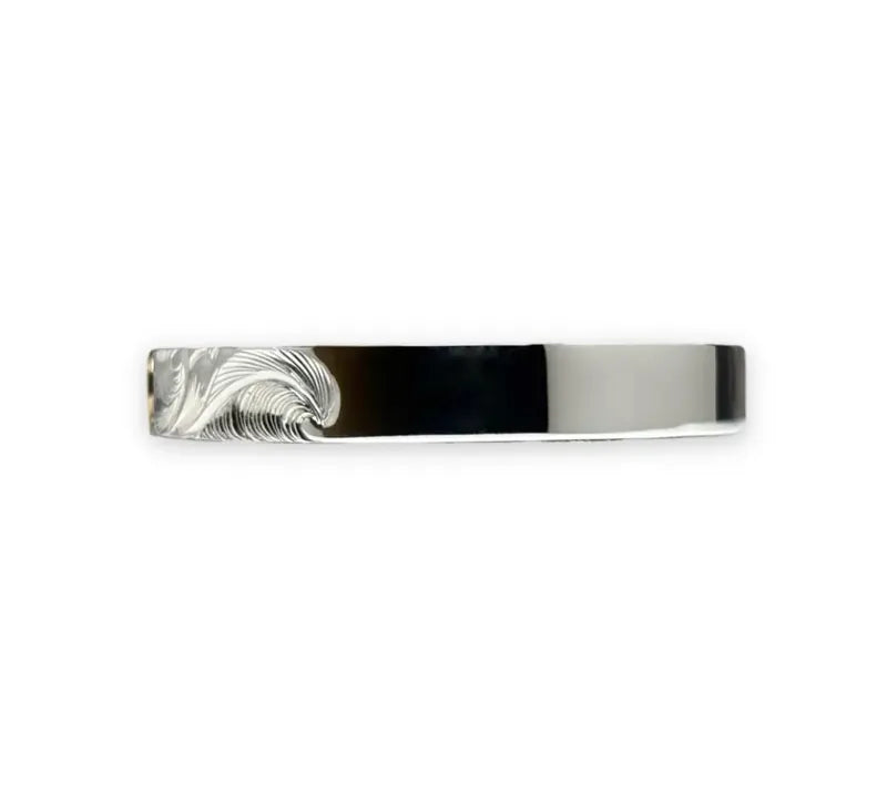8mm K18 Nalu Bangle