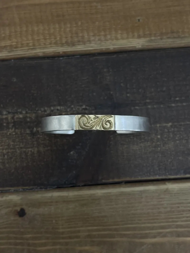 鳴島翔 特製 Type 56 K14 Bangle