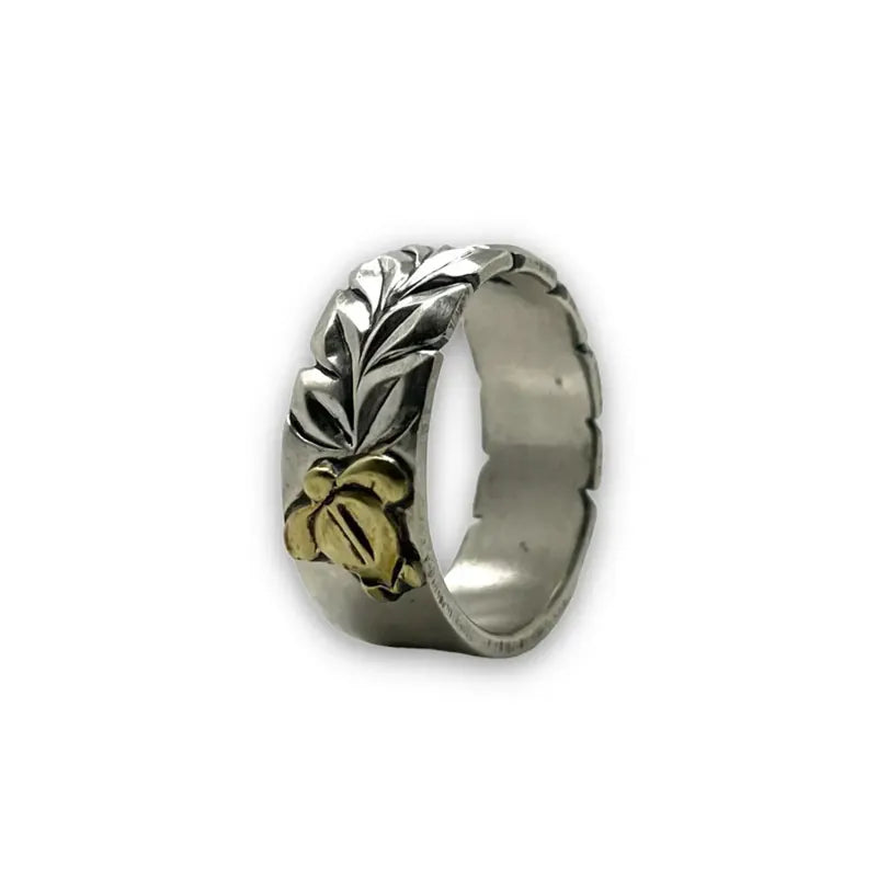 鳴島翔 K18 Motif Maile Ring