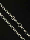 Lone Ones Silk Link Chain Small Cygnet Circle Necklace