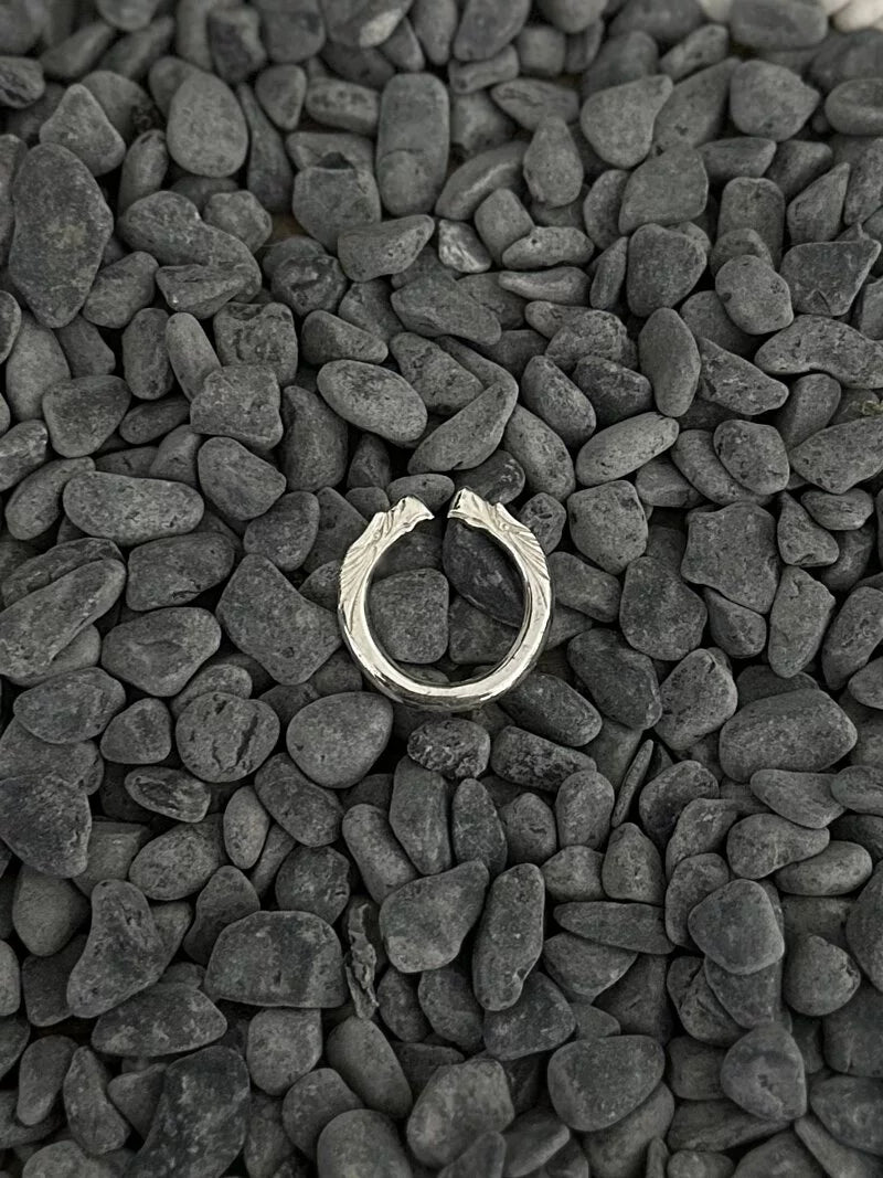 Double Eagle Face Ring