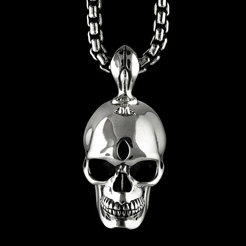 BN Pendant: Third Eye- BN Hooks & Rounded Venetian Box Chain