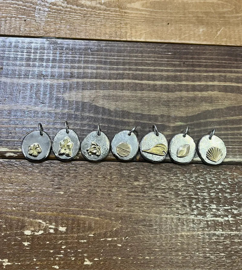 嗚島翔 K18 tataki metal charm