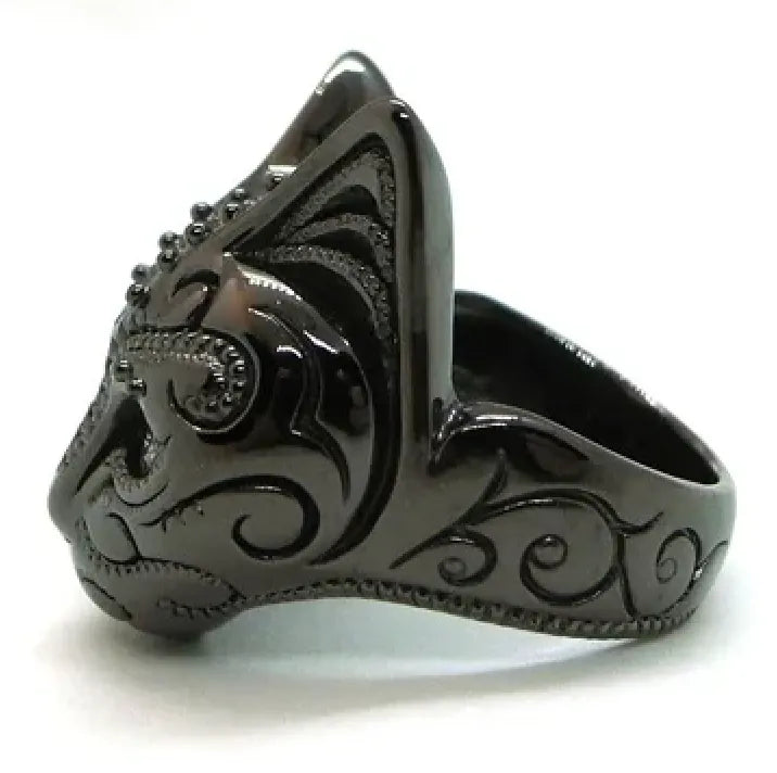 BBM 貓戒（Diamond eyes, Black Nickel Plateing）