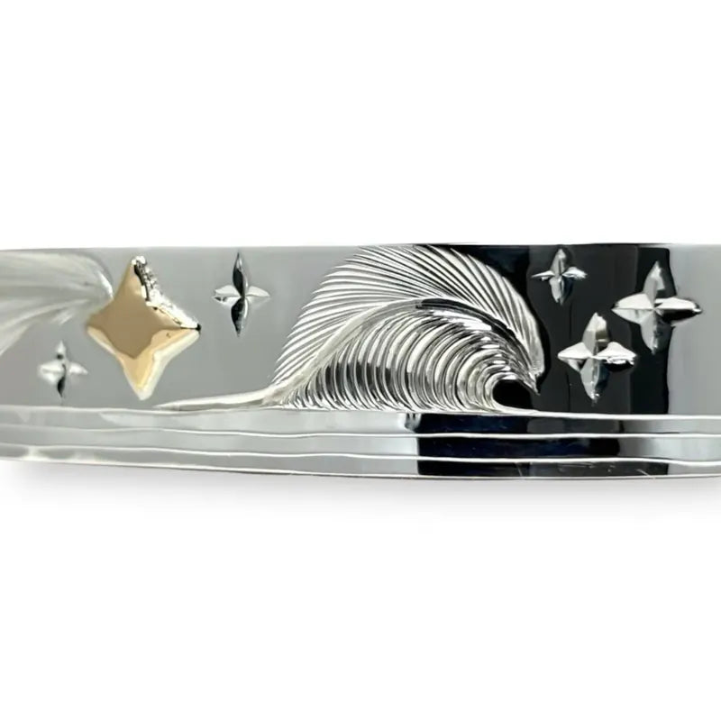 Shooting Star Kai Bangle (12mm/K18Star)