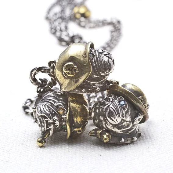 BullDog necklace set 50cm