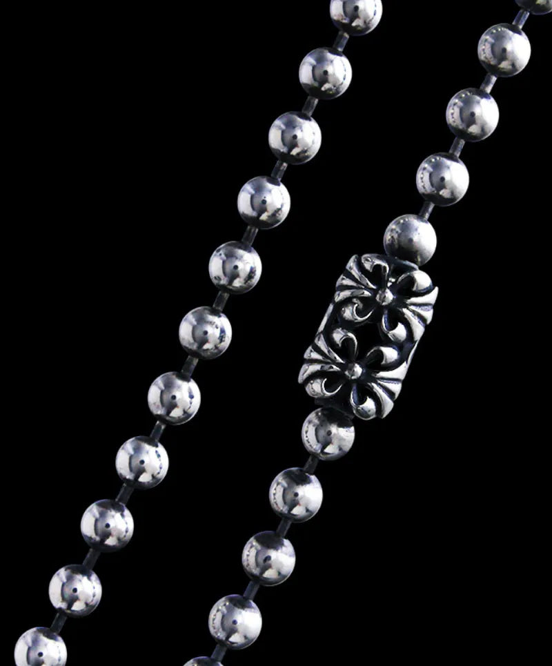 5.0mm Chrome Ball Chain Necklace
