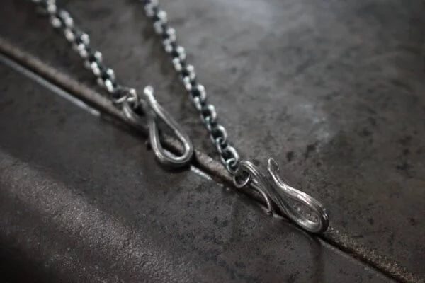 FCC-03 1.0mm beans chain double snake end