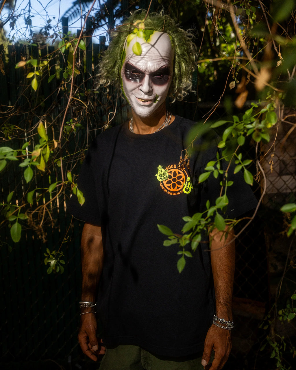 Steven Harrington x Good Art MelloWeen Tee - Black