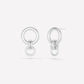 Canis Silver Earrings