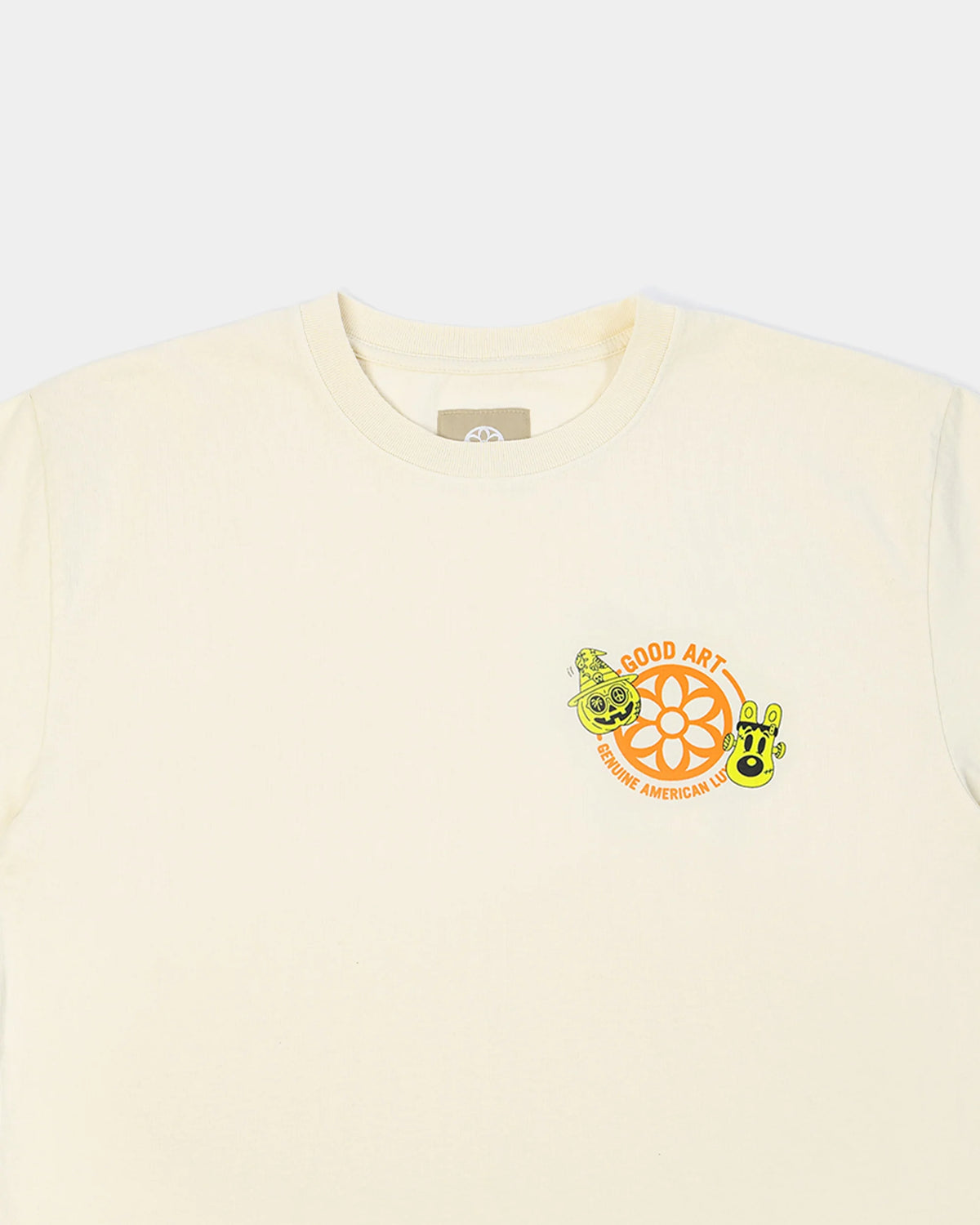Steven Harrington x Good Art MelloWeen Tee - Cream