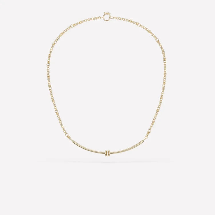 Gravity Arc Necklace