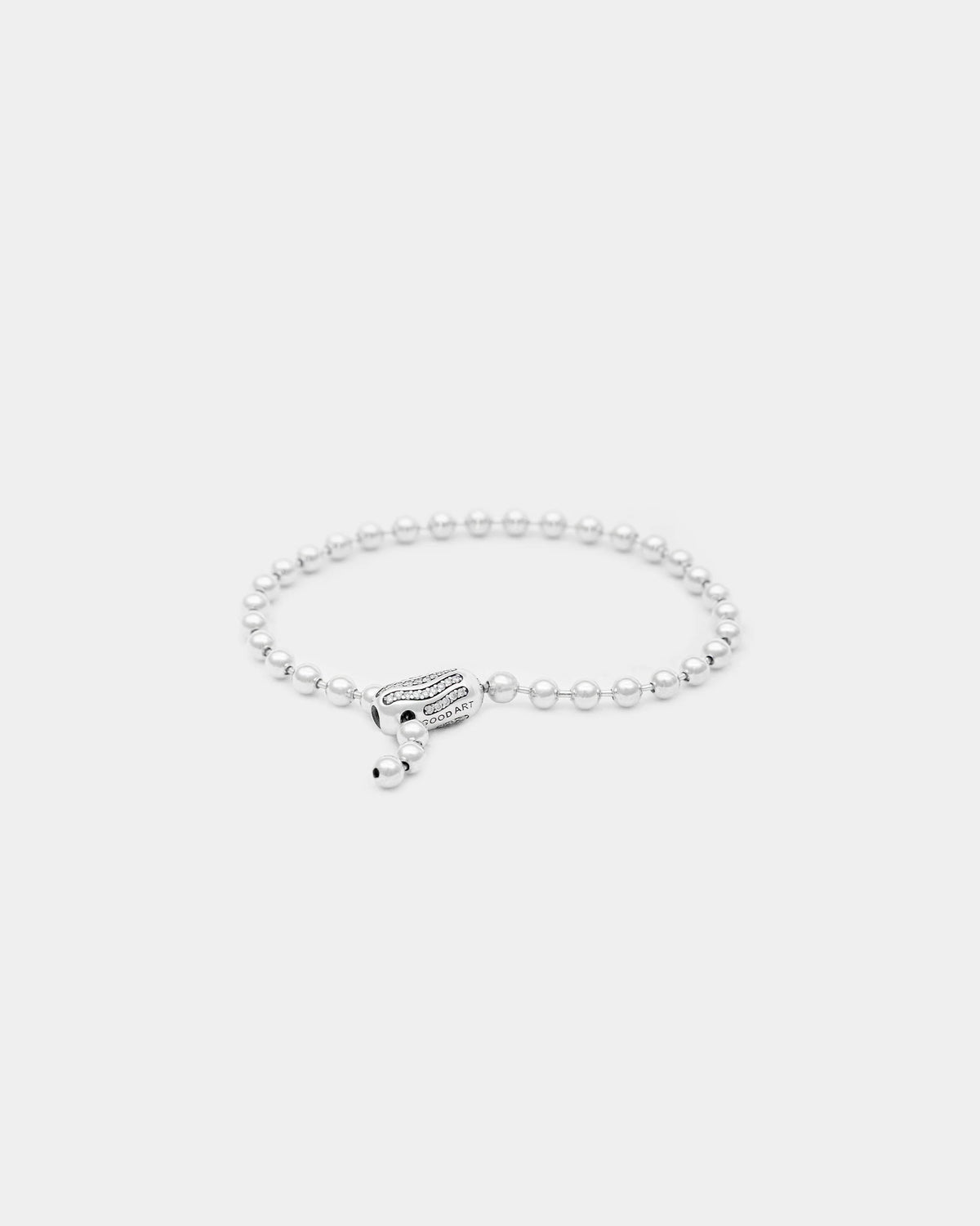 Poplock A Bracelet - White Diamond Pavé