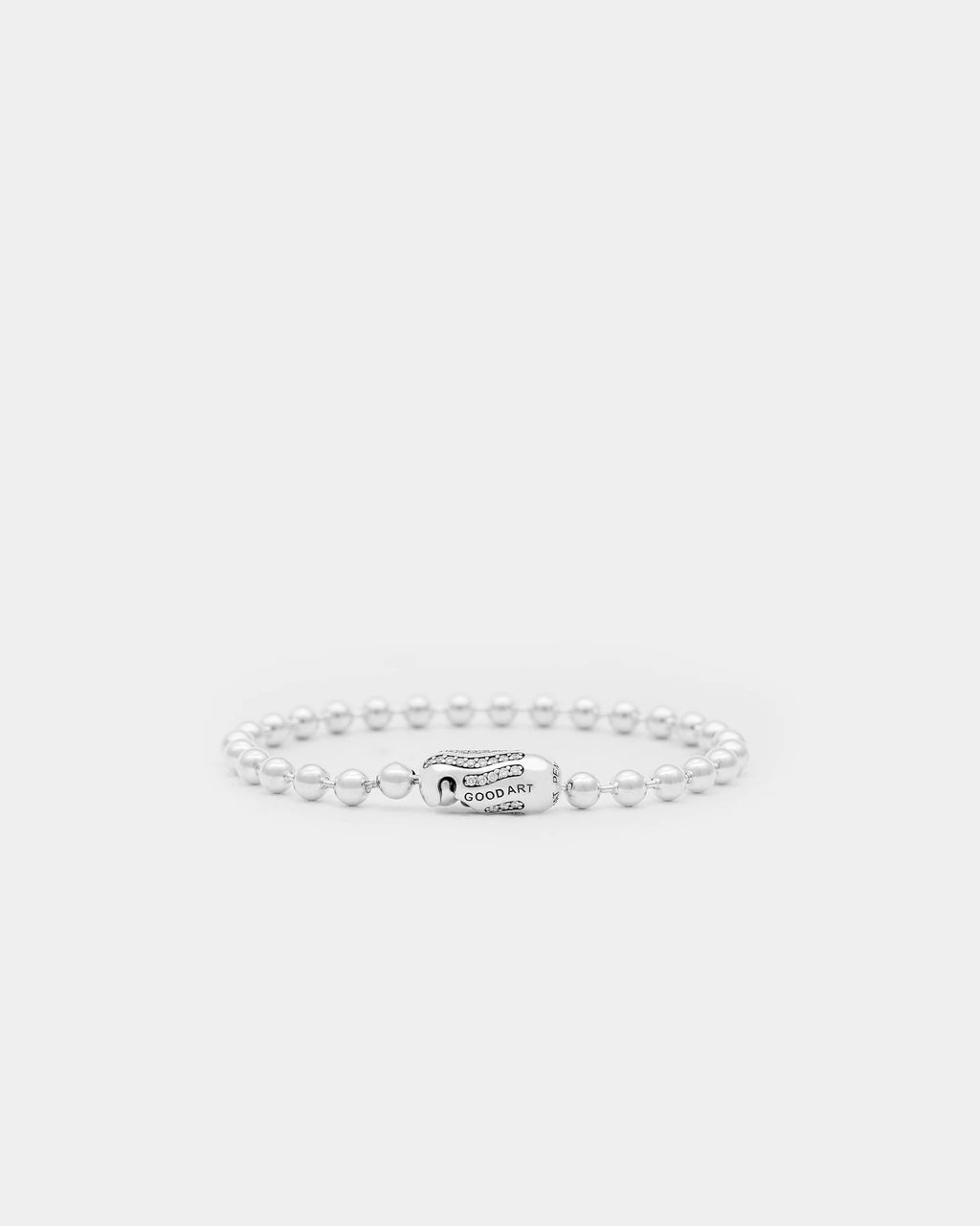 Poplock B Bracelet - White Diamond Pavé