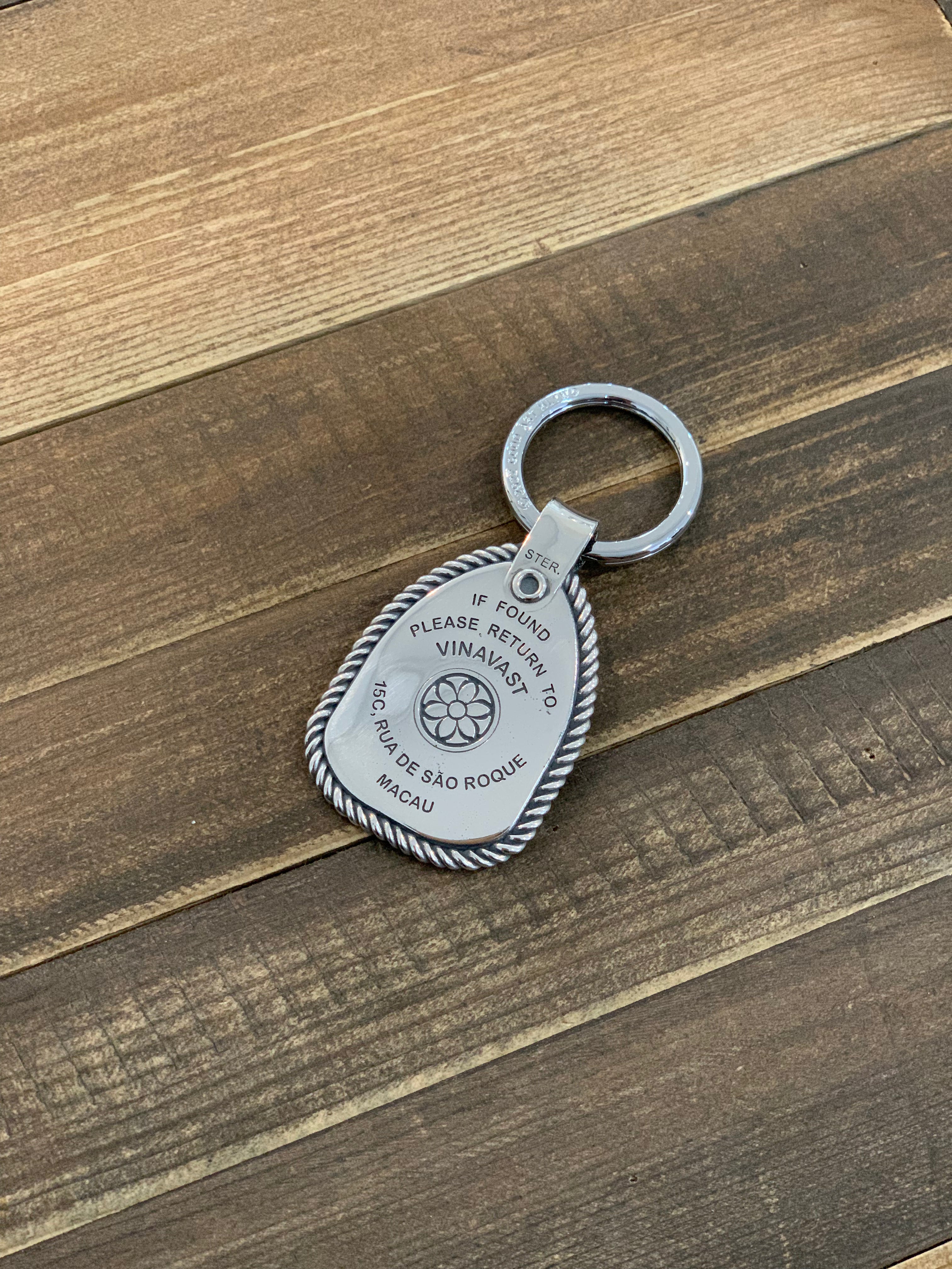 Not Plastic Keychain - MACAU