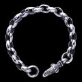 Silk Link (S) Bracelet (Plain Circle) (Leonard Camhort Engraved)