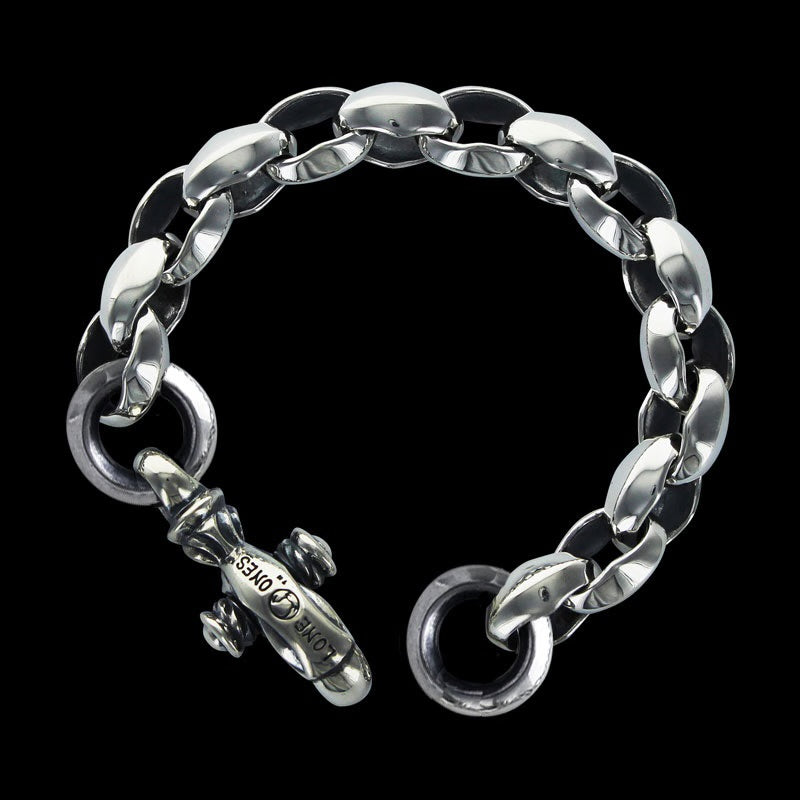 Silk Link (M) Bracelet (Plain Circle)
