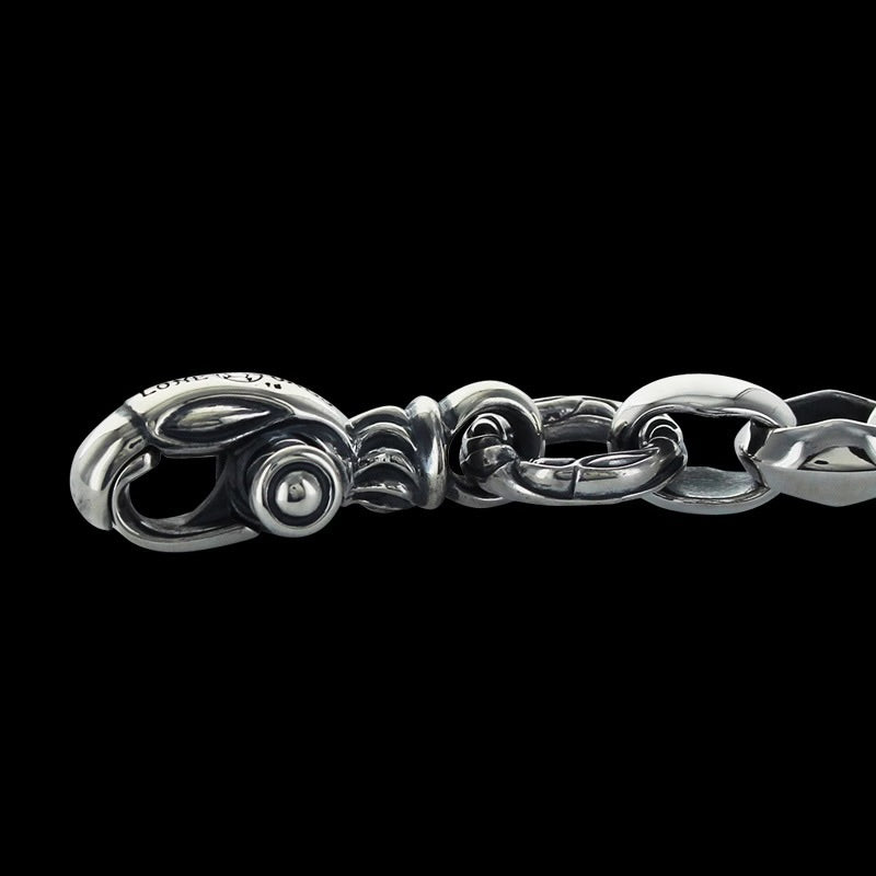 Silk Link (M) Bracelet (Crane Circle)
