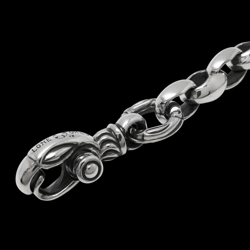 Silk Link (M) Bracelet (Crane Circle) with Crane Bell