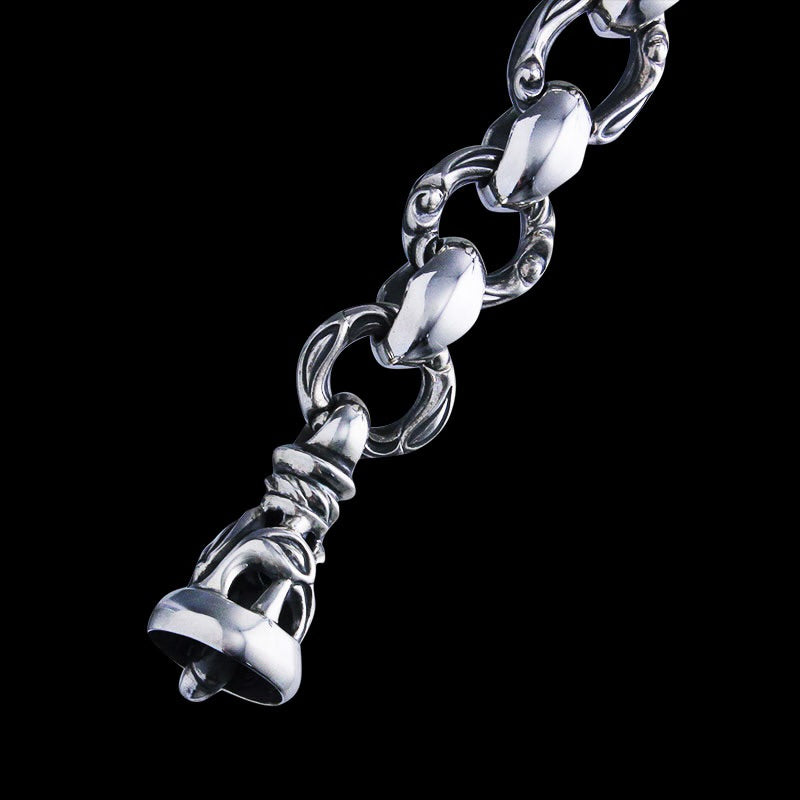 Cygnet With 1 Dove Bell (M) Bracelet (Engraving Leonard Kamhort)