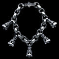 Cygnet With 5 Dovebell (M) Bracelet
