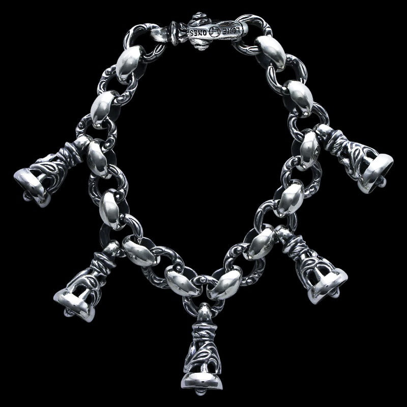 Cygnet With 5 Dovebell (M) Bracelet