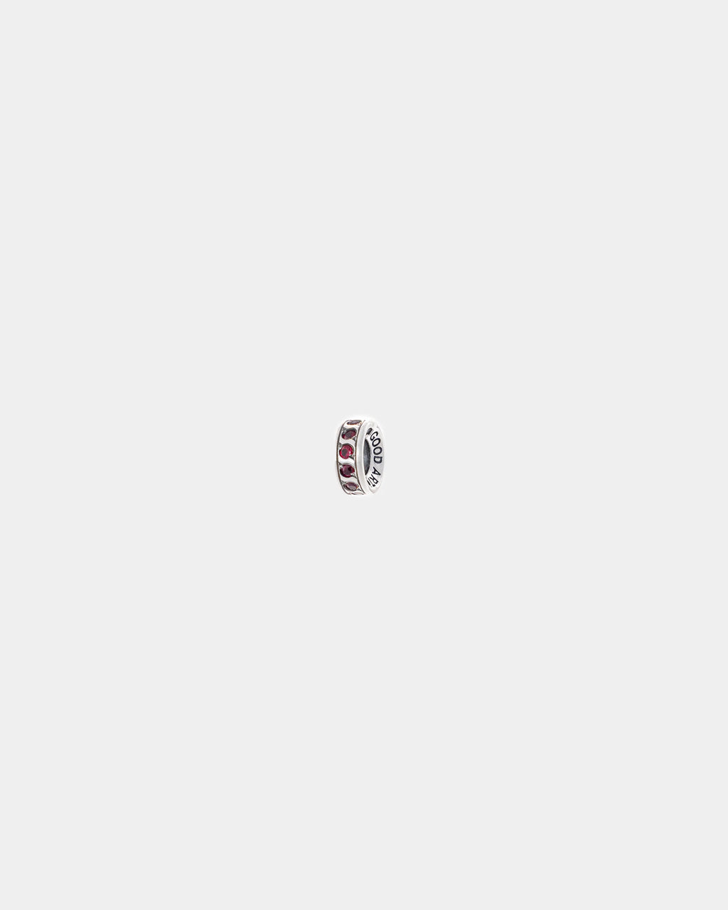 Pavé Rondel - Rubies