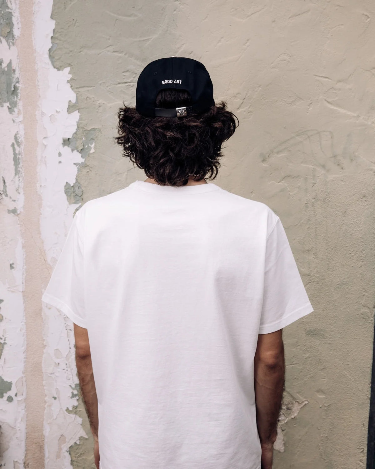 Classic Cotton Ball Cap - Rosette - Black