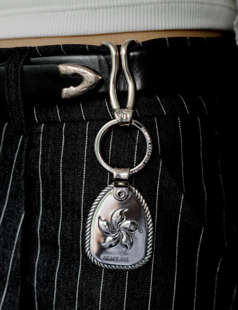 Not Plastic Keychain - HONG KONG