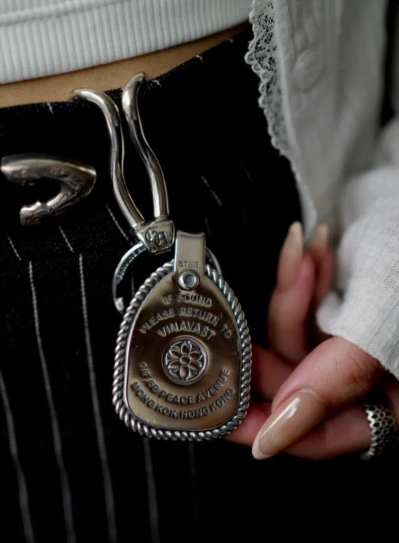 Not Plastic Keychain - HONG KONG