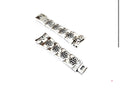 SWISS LINK, SKINNY WATCH BAND BRACELET
