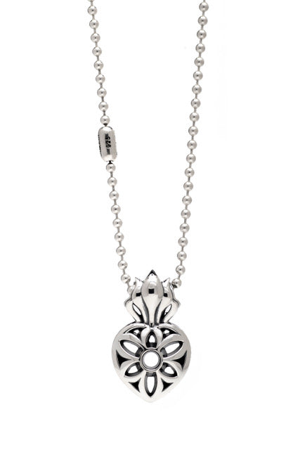 Sacred Rosette Pendant, Sterling