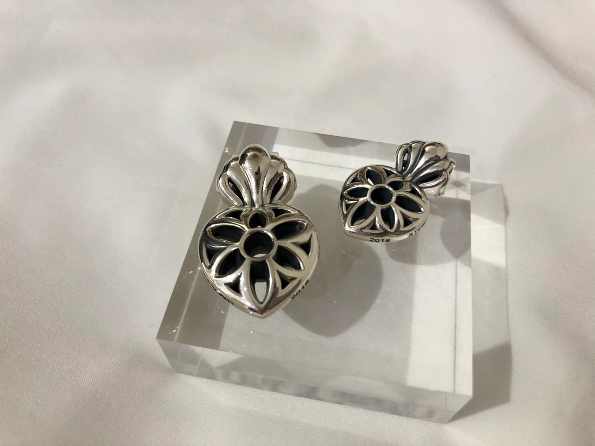 Sacred Rosette Pendant, Sterling