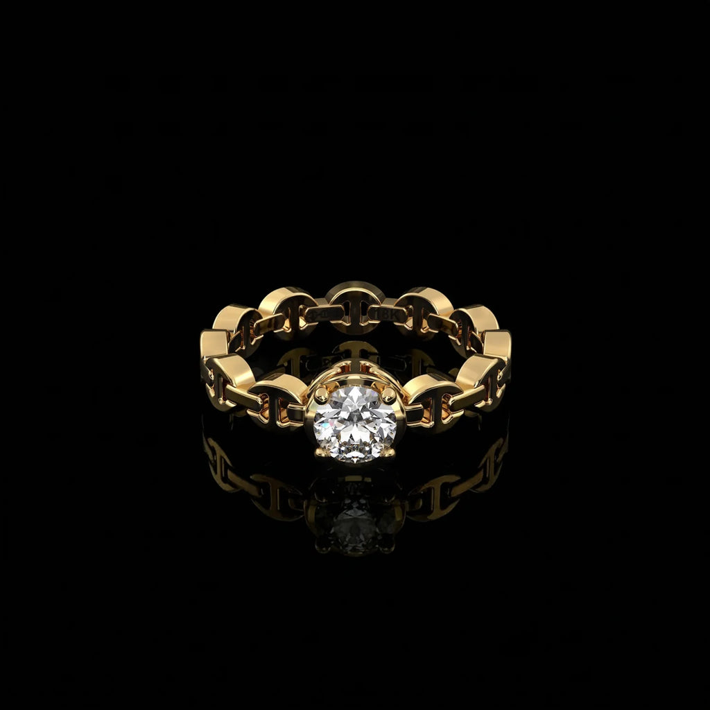 HB181D MICRO II SINGLE SOLITAIRE WITH .25 CARAT DIAMOND