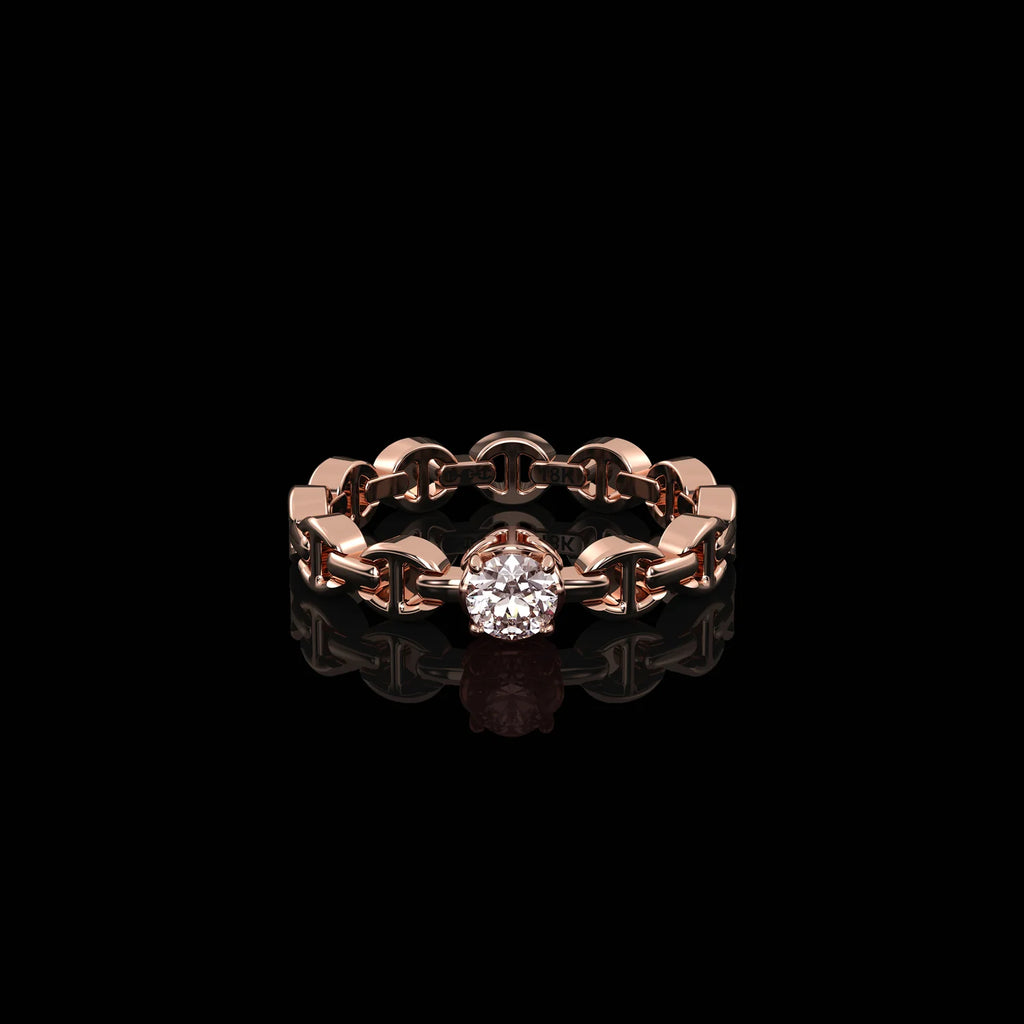 HB181D MICRO II SINGLE SOLITAIRE WITH .25 CARAT DIAMOND