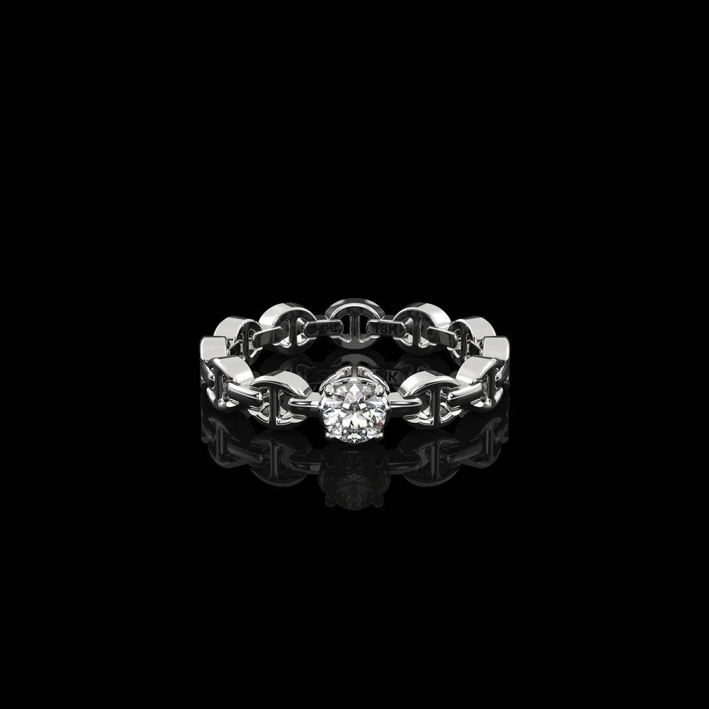HB181D MICRO II SINGLE SOLITAIRE WITH .25 CARAT DIAMOND