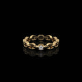 HB195D MICRO II SINGLE SOLITAIRE WITH 2.5MM DIAMOND