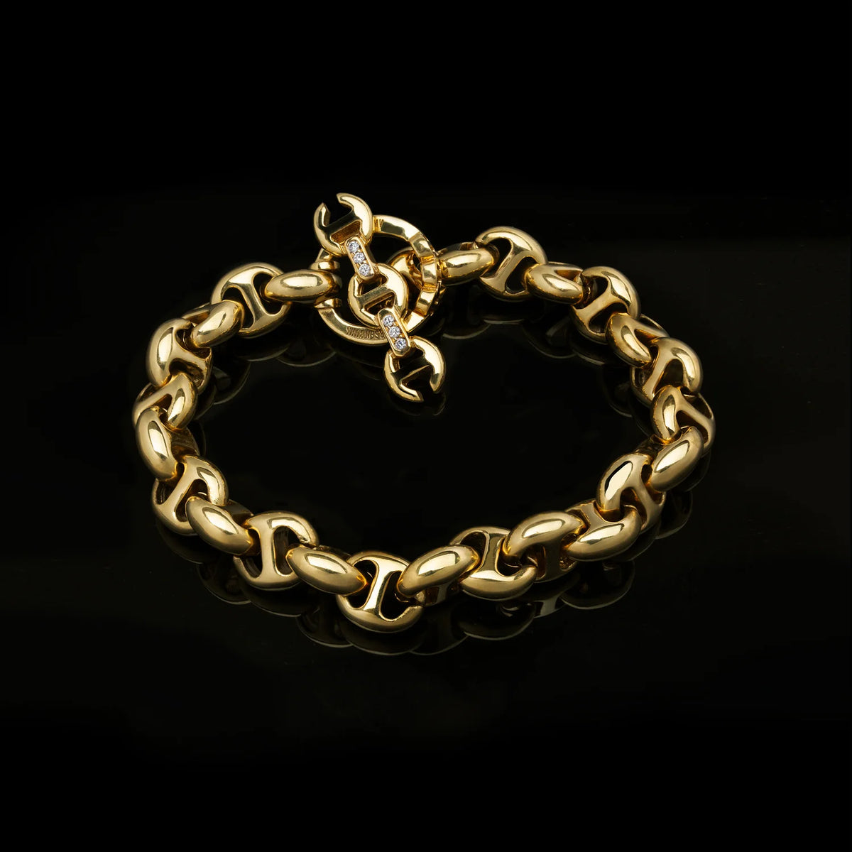 HB061 10MM OPEN-LINK BRACELET