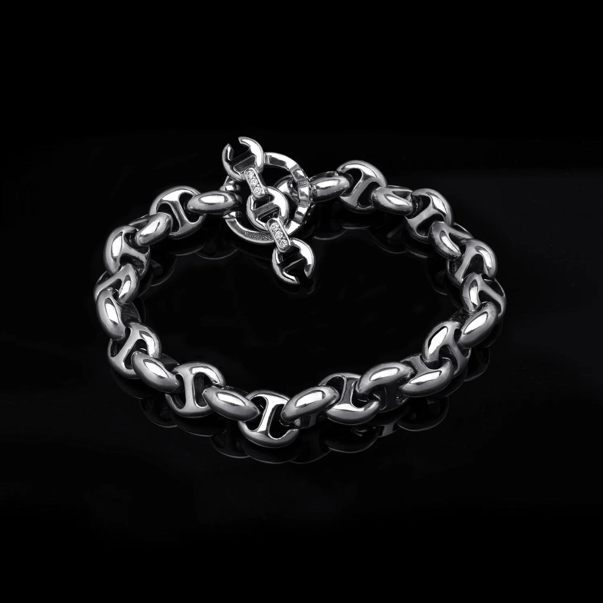 HB061 10MM OPEN-LINK BRACELET