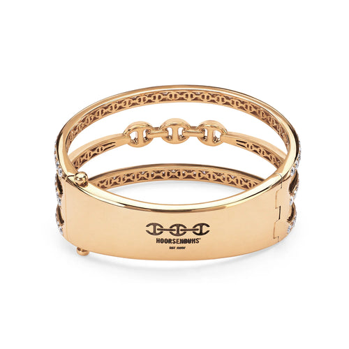 ASSET CUFF WITH DIAMONDS