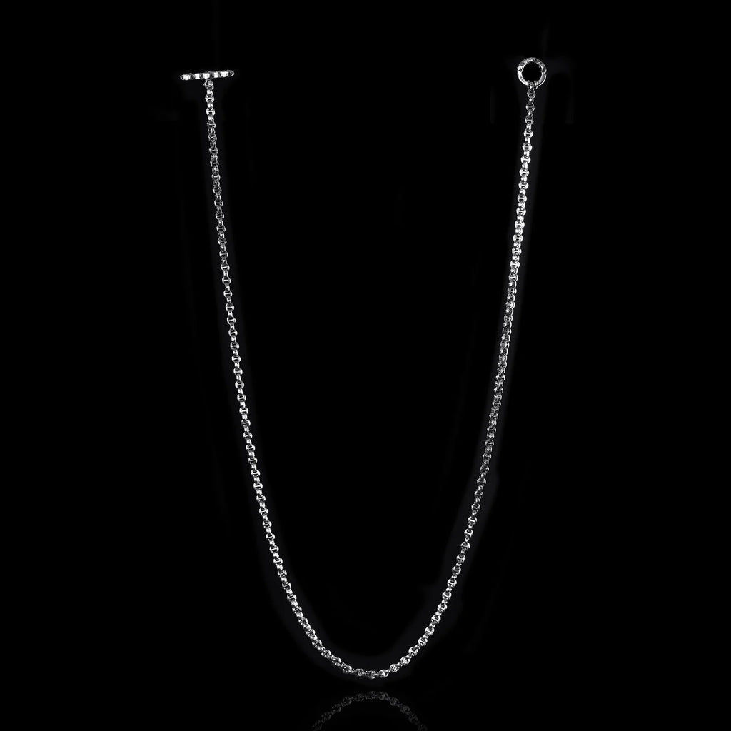 HB040 3mm MICRO OPEN-LINK NECKLACE