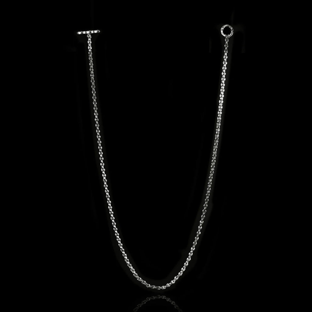 HB040 3mm MICRO OPEN-LINK NECKLACE
