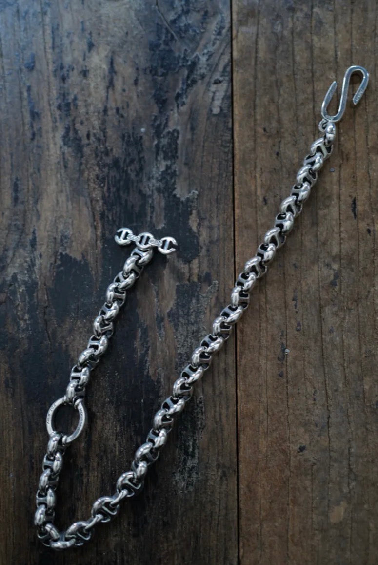 HB068-SSWD 10mm open link wallet chain