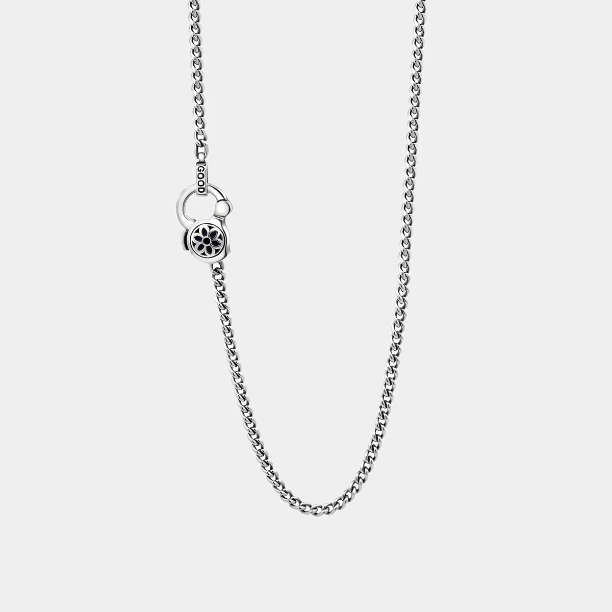 Curb Chain 4A Necklace