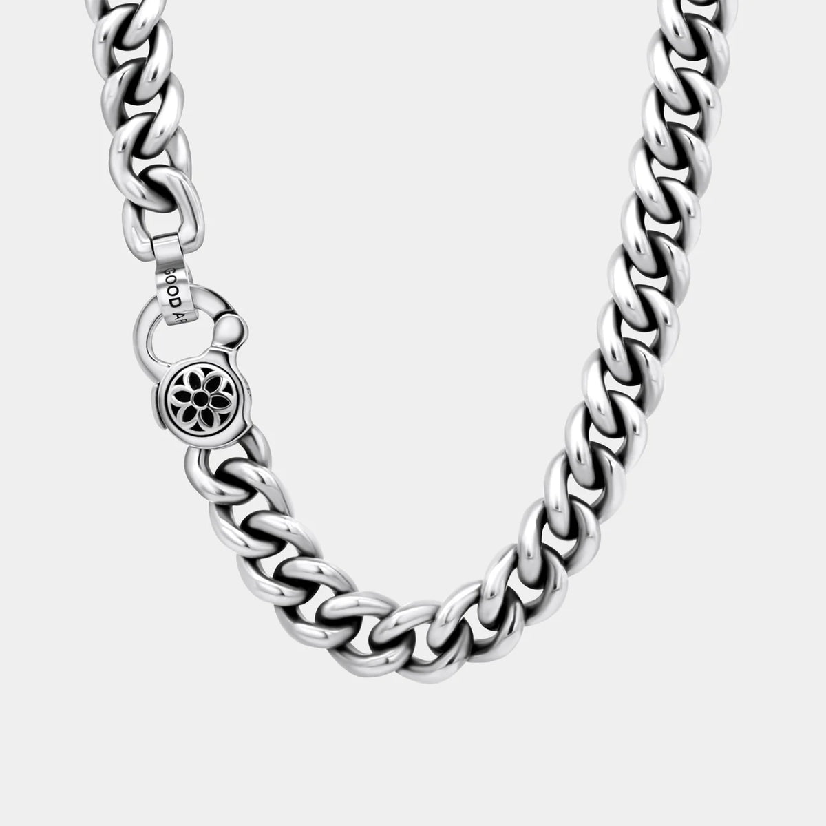 Curb Chain C Necklace