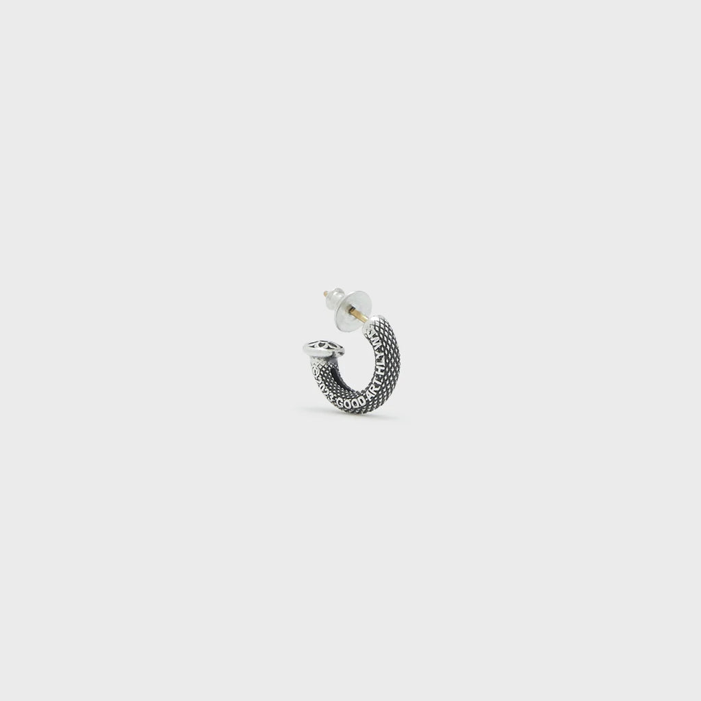Nailhead Hoop Earring - Goosebumps