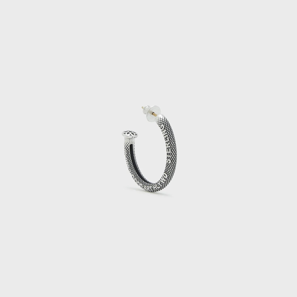 Nailhead Hoop Earring - Goosebumps