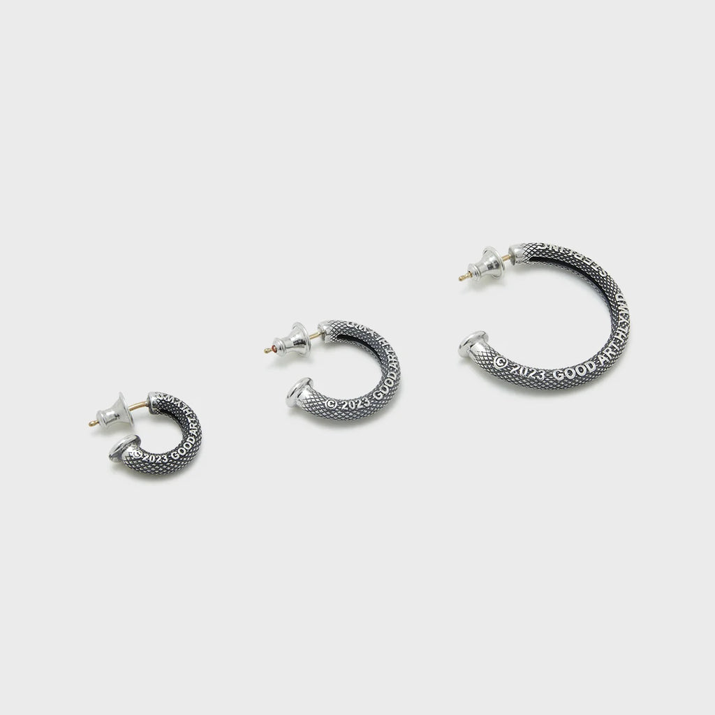 Nailhead Hoop Earring - Goosebumps