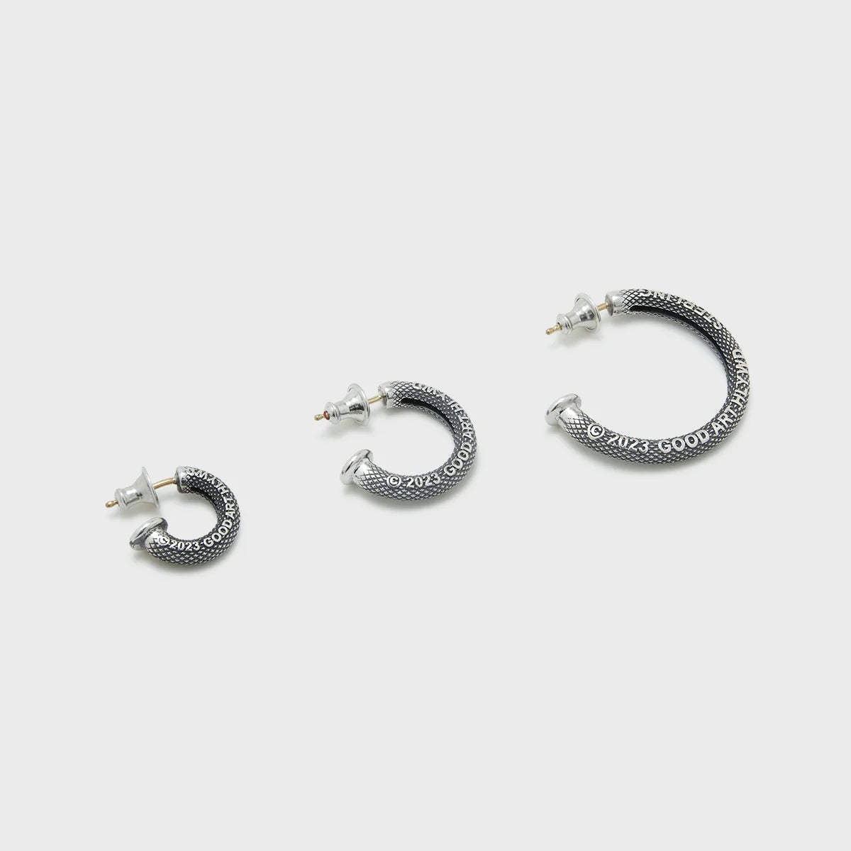 Nailhead Hoop Earring - Goosebumps